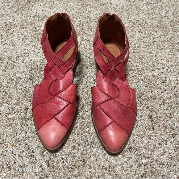 Free People Wanderlust T-Strap Braided Flat - Picture 7 of 11